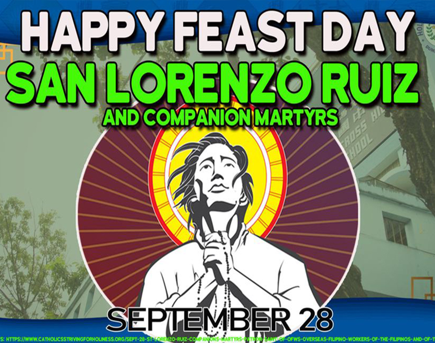 HOLY CROSS HIGH SCHOOL CELEBRATES SAN LORENZO DAY